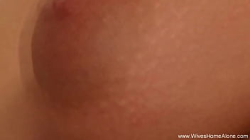 Preview 4 of Messaje Body - Blonde Wife Plays With Her Pussy