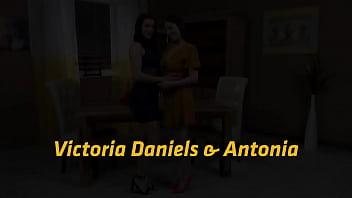 Preview 2 of Melix Studios - Fine Pissy Dining with Victoria Daniels, Antonia Sainz by VIPissy