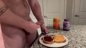 Preview 2 of Saxey Hd Videos And Lorge Bum - PB&amp_J,  now with extra protein!