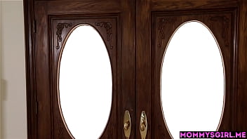 Preview 1 of Xxxi Vidoe - Lesbian MILF stepmom Ariella Ferrera helped lonely big ass teen stepdaughter Dillion Harper after break up