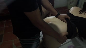Preview 3 of All N Dat Azz - me follo a mi hermanastra mientras ella se mira en el espejo y me corro