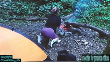 Preview 1 of Animal Sex With Doggy - Real Sex in the forest. Fucked a tourist in a tent