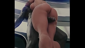 Preview 2 of Wedding Toilet Sex - [gb] pharah&#039_s only thighs