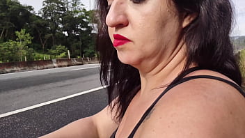 Preview 2 of Mam San Sex Vedio - Gordinha gostosa fodendo na rua na frente das pessoas (Kitty big ass)