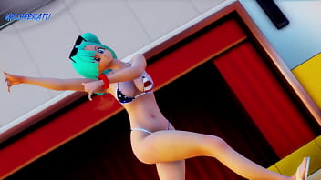 Preview 1 of Hindi Song Mp3 - MMD - Bulma - Deep Blue Town