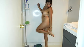Preview 4 of Round Ass Amateur Arab Girl - Latina Wets Pants,  Panties,  Strips and Showers