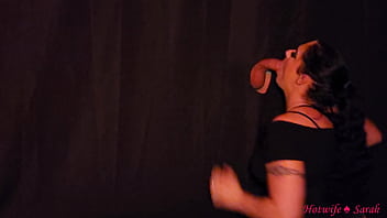 Preview 4 of Yana Czech Casting - Hotwife Sarah - Private Gloryhole Party