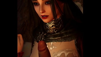 Preview 3 of Stepsistar Sleeping - Serana gives boobjob