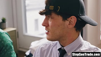 Preview 3 of Englis Xxx Video - Stepfathers swap stepsons for gay sex