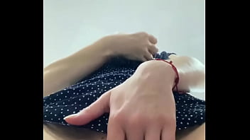 Preview 3 of Student Aunty - teasing you in a short dress without underwear