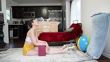 Preview 2 of Porno For Money - Yoga workout 1