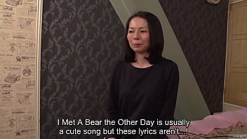 Preview 1 of Shiite Abhi - Mature Japanese wife sings naughty karaoke and has sex