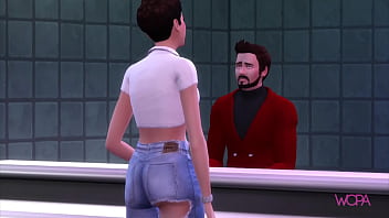 Preview 1 of Up Chudai Sentar - [TRAILER] Tony Stark the Iron Man seduces and then has sex with a waitress
