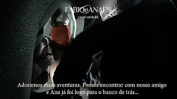 Preview 1 of Seky Video - Interracial hotwife branquinha safada com o comedor bem dotado e o corno dirigindo para o Motel. BBC Cuckold (Teaser) ( fabioeanaes.com )