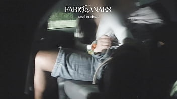 Preview 4 of Seky Video - Interracial hotwife branquinha safada com o comedor bem dotado e o corno dirigindo para o Motel. BBC Cuckold (Teaser) ( fabioeanaes.com )