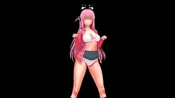 Preview 3 of Kannada Homemade - Bocchi The rock CAT DANCE sexy