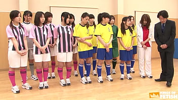 Preview 2 of Leena Sky Is Teacher Hd Sex Full - Japanese female team listen and take a lesson from their coach