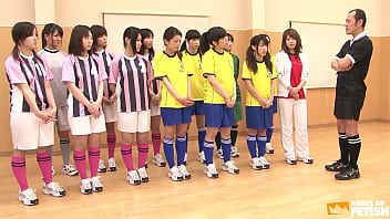 Preview 4 of Leena Sky Is Teacher Hd Sex Full - Japanese female team listen and take a lesson from their coach