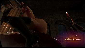 Preview 4 of Log Lik Xbdo - Citor3 3D VR Game ASMR Hypnosis SFM Dominatrix with Huge Tits and a Huge Ass
