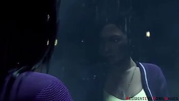 Preview 1 of Www 21 Saxtury Com - Jill and Claire fucking with Leon - Resident Evil sex compilation
