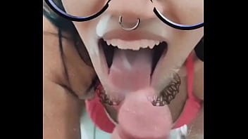 Preview 3 of Hot Vjdeo - I cum so much on her tattooed face