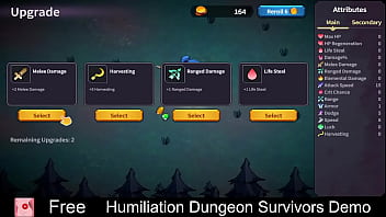 Preview 4 of Desi Dex Video - Humiliation Dungeon Survivors Demo