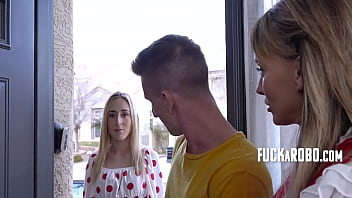 Preview 1 of Chanell Perston - Sneaky Stepdad Sins With Sexbot- Brookie Blair
