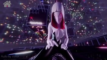 Preview 2 of Sex Vedio Co - Spider gwen. Space rock&rsquo_s super heroes