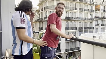 Preview 2 of Masturbation Bbm - festejando el mundial con @turkmxxx en Buenos Aires