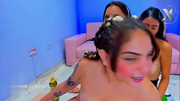 Preview 1 of Red Wap 2018 Hot - nurses examine this big dick with their throats