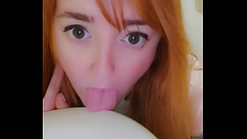 Preview 2 of Mom And Son Sex When Dad Is Out - Licking a public toilet
