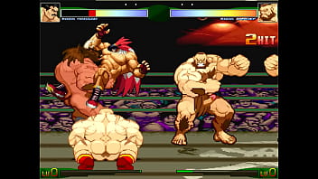 Preview 2 of Orgy Dubai - MUGEN Haggar X Zangief  Bara!