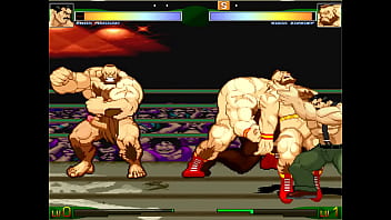 Preview 3 of Orgy Dubai - MUGEN Haggar X Zangief  Bara!