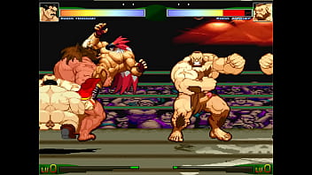 Preview 1 of Orgy Dubai - MUGEN Haggar X Zangief  Bara!