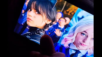 Preview 3 of Bhangladesi Xnxcom - Jenna Ortega And Emma Myers Cumtribute