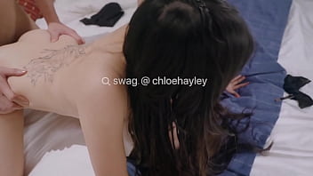 Preview 3 of India Xxc 10years Vidos - Asian girl @chloehayley Discipline Amatur Guy and get Huge Facial. SWAG.live DMX-0021