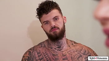 Preview 1 of Gabriel Grant Virgil - Trans swinger Brittney Kade barebacked