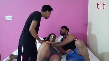 Preview 1 of Mame Six Video - Monster cock in threesome experience
