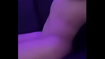Preview 1 of Miya Khalifa Masturbating - Trans slut hiding cock