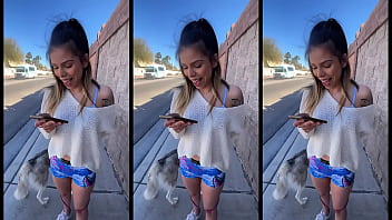 Preview 4 of Student Tricial - Catcalled and fucked by fan | Max Fills
