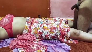 Preview 3 of Gangbang Giant Boobs - Desi girl with hot saree part 1