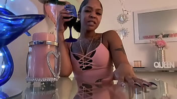Preview 1 of Ahsley Brooks - Black History girl shows How to Squirt a Fat Pussy!