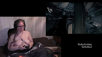 Preview 1 of Boy Fucking Old Mom - Naked Evil Within Play Through part 18