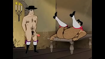 Preview 2 of Oral Teen Pussy - Corrida de Toro,  Espa&ntilde_a