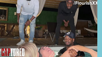 Preview 1 of Hollywood Movies Sexx - Trailer Cap Ep8S3 Krissy Knight and MasssageByBlack