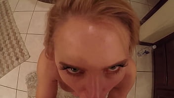 Preview 1 of Www Teen98 Com - I snuck in the bathroom at a party on Saturday night to secretly suck this guy&#039_s cock