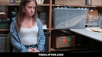Preview 1 of Tube Videos Durin Slime - TeenLifter - Shy Teenager Caught Shoplifting Strip Searched And Fucked By Officer - Brooke Bliss,  Ryan Mclane