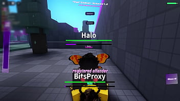 Preview 2 of Mean Babe - Having fun with Halo in Roblox