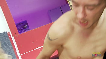 Preview 3 of Real Czech Amateur Sandra Hill - New busty worker warms herself up by getting her cunt fucked by the boss