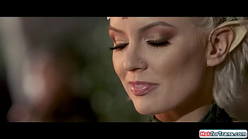 Preview 2 of Xxx 240p Lq Video - Busty ts elf Izzy Wilde fucks milf elf